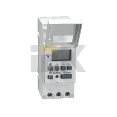 Таймер цифровой ТЭ15 16А 230V на DIN-рейку