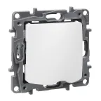 Вывод кабеля IP21 Etika с зажимом для кабеля белый