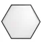 Светильник светодиодный Geometria Hexagon SPO-122-B-40K-066 66Вт 4000К 4800Лм IP40 800*800*80 черный подвесной