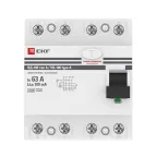 Устройство защитного отключения ВД-100 4P 63А/100мА электронный тип A PROxima