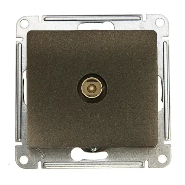 Коннектор GLOSSA TV антенна механизм антрацит