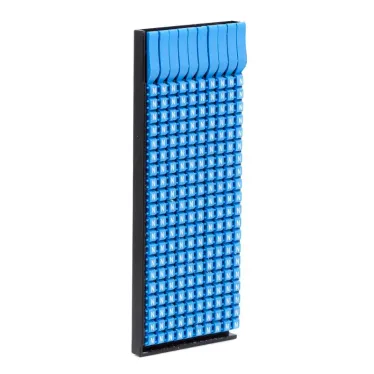 Маркер для кабеля сечением 1,5-2,5мм символ ''N'', голубой (200 маркеров в упаковке)