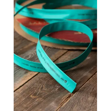 Термоусаживаемая трубка ТУТ нг 18/9 зелёная рулон PROxima