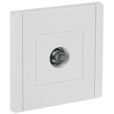 FORTE@PIANO Розетка TV оконечная FP228 белый IEK