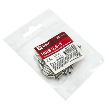 Наконечник штыревой втулочный НШв 2.5-8 (уп.50шт) PROxima