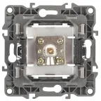 Розетка TV одиночная, Эра12, графит, 12-3101-12