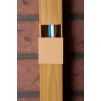 Соединитель (40х16) (4 шт) Plast PROxima под светлое дерево