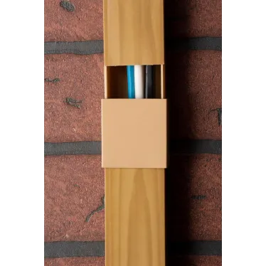 Соединитель (40х16) (4 шт) Plast PROxima под светлое дерево