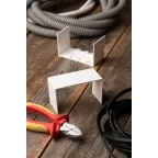 Соединитель (100х60) (2 шт) Plast Белый