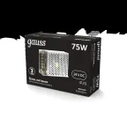 Блок питания для светодиодной ленты 75 Вт AC 100-264В Uвых 24В IP20 110х78х35мм Black Gauss