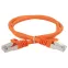 Патч-корд категория 5е FTP 0.5м PVC оранжевый
