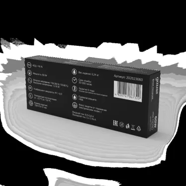 Блок питания для светодиодной ленты 60 Вт AC 100-264В Uвых 12В IP67 180х72х45мм Black Gauss