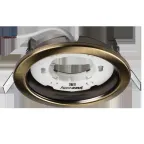 Светильник встраиваемый под лампу GX53 PGX53 10639.28 бронза матовая