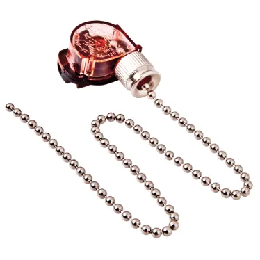 Выключатель для настенного светильника с цепочкой 270 мм «Silver» | 32-0101 | REXANT