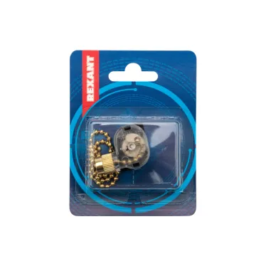 Выключатель для настенного светильника, gold 1шт (БЛИСТЕР F) | 32-0102-01 | REXANT