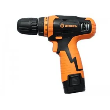 Дрель-шуруповерт аккумуляторная ДА-12Л-2К (2,0 А/ч)