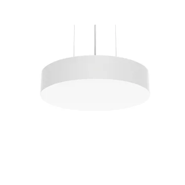 Светодиодный светильник Deleo подвесной 25 Вт 4000 К 400x80 мм с рассеивателем опалDALI RAL9003 белый матовый | V1-R0-00201-30D01-2002540 | VARTON