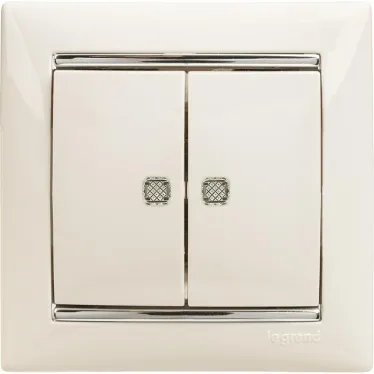 VALENA Рамка 1 пост жемчужная