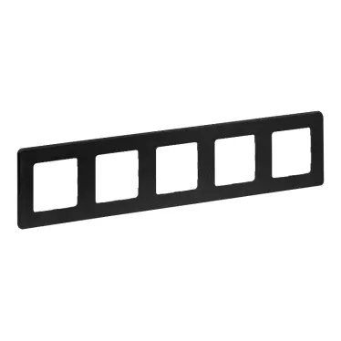Рамка 5 постов INSPIRIA антрацит