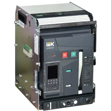 Выключатель автоматический воздушный ARMAT выдвижного исполнения 3P типоразмер B 85кА 630А расцепитель TD с комплектом аксессуаров 220В: мотор привод катушка включения катушка отключения