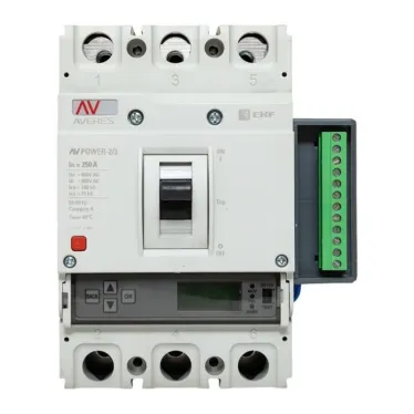 Выключатель автоматический AV POWER-2/3 250А 100kA ETU6.2 AVERES
