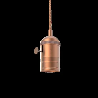 Светильник подвесной под лампу 1хE27 AC 220В Медный IP20 1000х38х83мм Алюминий Decor Gauss