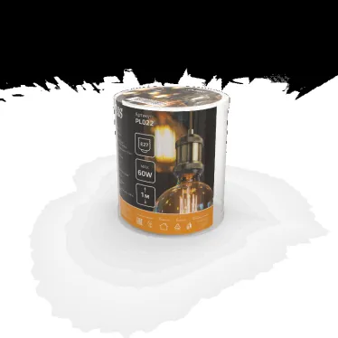 Светильник подвесной под лампу 1хE27 AC 220В Бронзовый IP20 1000х48х80мм Алюминий Decor Gauss