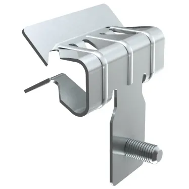 Зажим балочный 2-7мм с винтом М6х9 HDZ