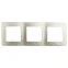Рамка на 3 поста, Эра12, перламутр, 12-5003-15