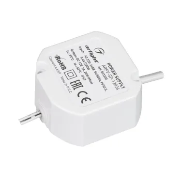 Блок питания ARPV-SP-12024 (12V, 2A, 24W) (IP67 Пластик, 5 лет)