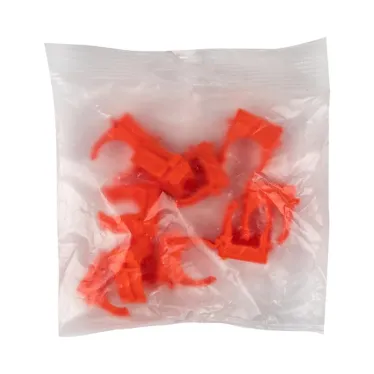 Крепеж-клипса оранжевая d16мм Plast PROxima (10шт)