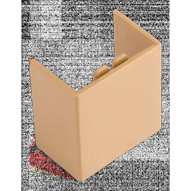 Соединитель (40х25) (4 шт) Plast PROxima под светлое дерево