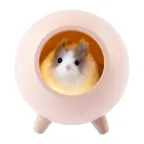 Детский ночник - светильник светодиодный NLED-468-1W-P хомяк розовый