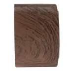 Розетка 1-местная ОП Минск 16А с заземлением темное дерево