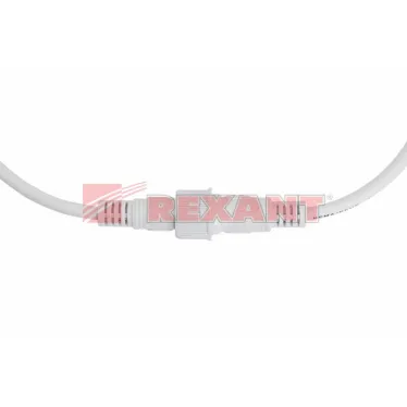 Соединительный кабель (5pin) герметичный (IP67) 5х0.5кв мм белый, REXANT