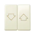 Клавиши (2 шт.) для 75332- 75331-39 слоновая кость