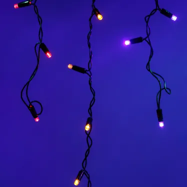 Светодиодная гирлянда ARD-EDGE-CLASSIC-2400x600-BLACK-88LED-LIVE RGB (230V, 6W) | 026015 | Arlight