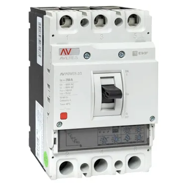 Выключатель автоматический AV POWER-2/3 250А 100kA ETU2.0 AVERES