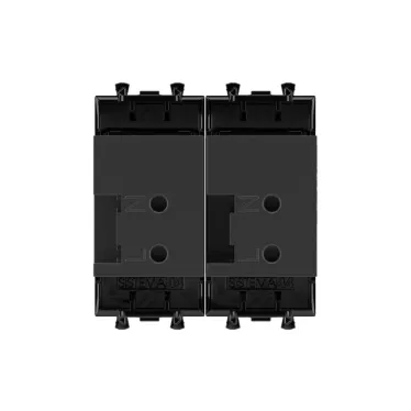 Avanti USB зарядное устройство ''Черный квадрат'', 2.1А, 2 модульное