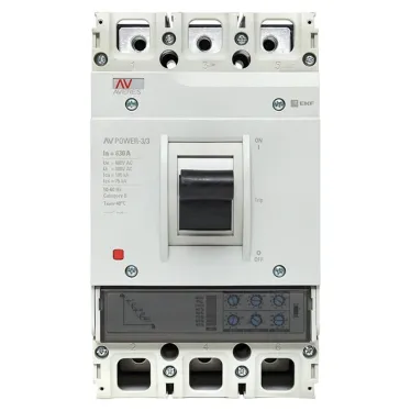 Выключатель автоматический AV POWER-3/3 630А 100kA ETU2.0 AVERES