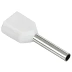 Наконечник-гильза НГИ2 0.75-10 белый (20шт)