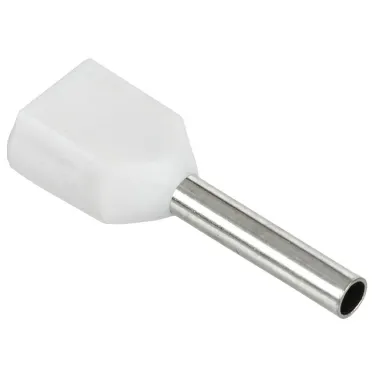 Наконечник-гильза НГИ2 0.75-10 белый (20шт)