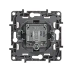 ETIKA Розетка телевизионная TV/SAT двухкабельная белая