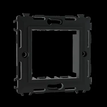 Каркас 1 пост 2 модуля без лапок черный