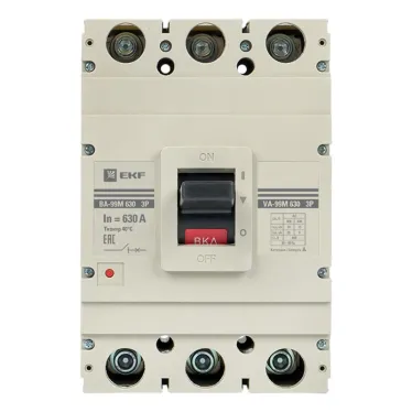 Выключатель автоматический трехполюсный ВА-99М/630 630А 50кА РЭ6300А