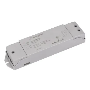 Диммер SMART-DIM105 (12-48V, 15A, TRIAC) (ARL, IP20 Пластик, 5 лет)