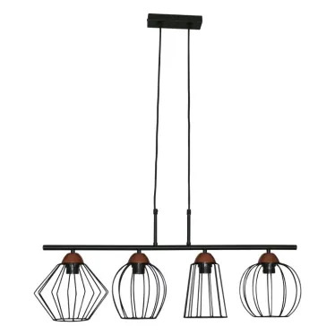 Светильник Конти 241 черн.муар медь НСБ 01-4х60-109 Е27 ИМ