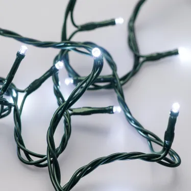 Светодиодная гирлянда ARD-STRING-HOME-5000-GREEN-50LED-FLASH WHITE (230V, 3.5W) | 025767 | Arlight