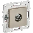 SKANDY Розетка TV оконечная SK-A12Sh шампань IEK