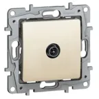 ETIKA Розетка телевизионная TV Звезда слоновая кость